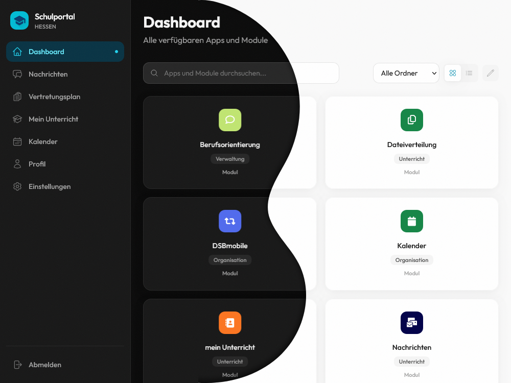 Modern statt Behörde